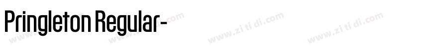Pringleton Regular字体转换 Pringleton Regular字体转换